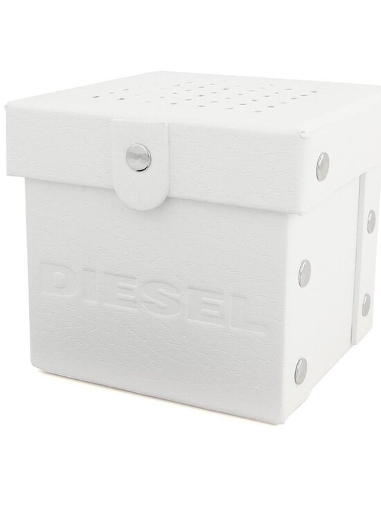 NWT Diesel Double Down White Rubber Men\'s Watch main image 4